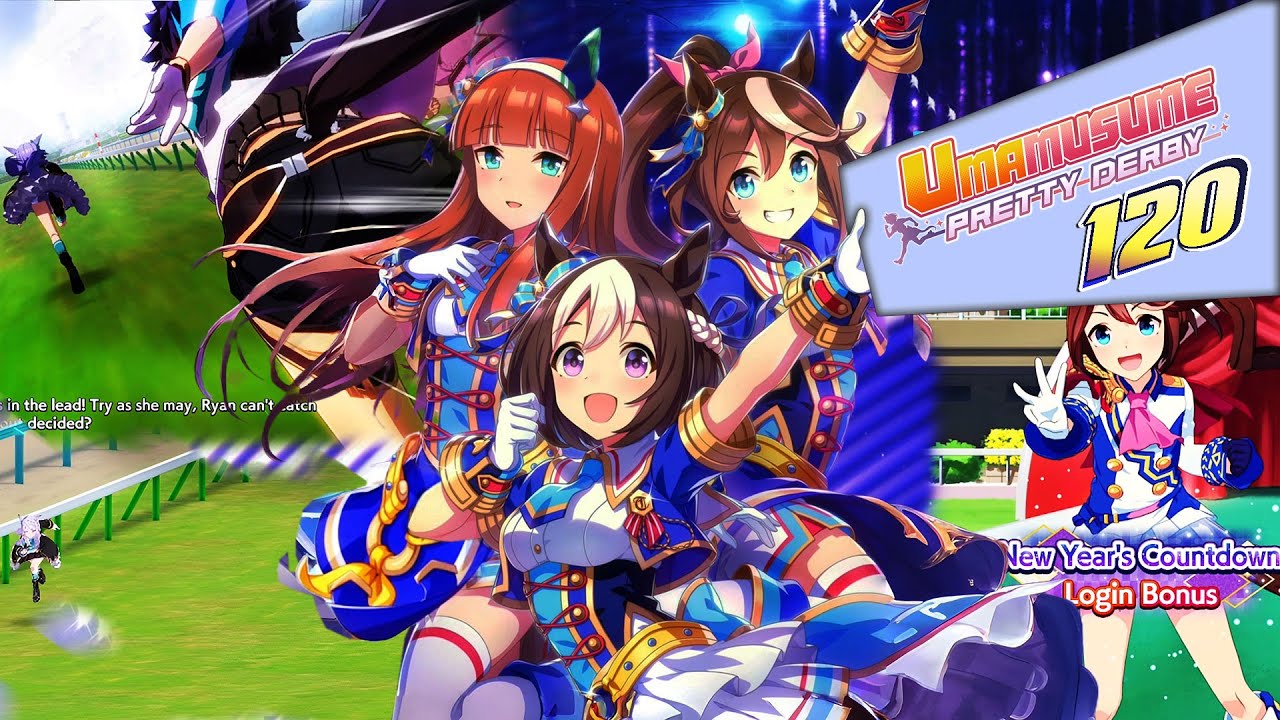 Can’t Catch McQueen, New Years Countdown Begins!? 💟 O.T.T.T.a.M.G :  Umamusume Pretty Derby 120
