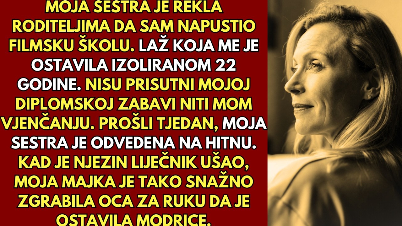 Moji roditelji su me se odrekli zbog sestrine laži - 22 godine kasnije, bila sam joj jedina nada na