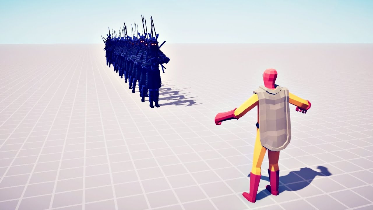 ONE PUNCH MAN vs 20x DARK SAMURAI | TABS Totally Accurate Battle Simulator