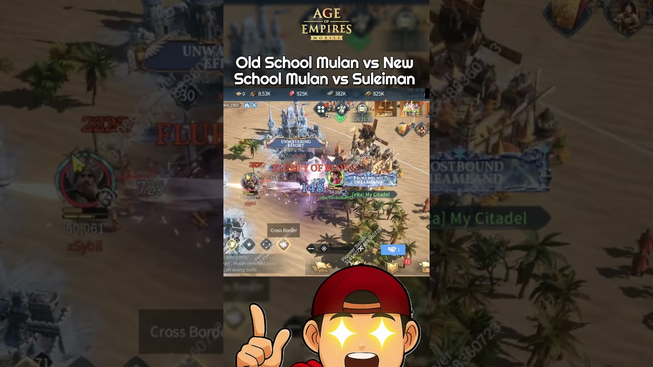 MULAN SULEIMAN New META vs Old META &ndash; Which Team Wins? | Age of Empires Mobile Showdown