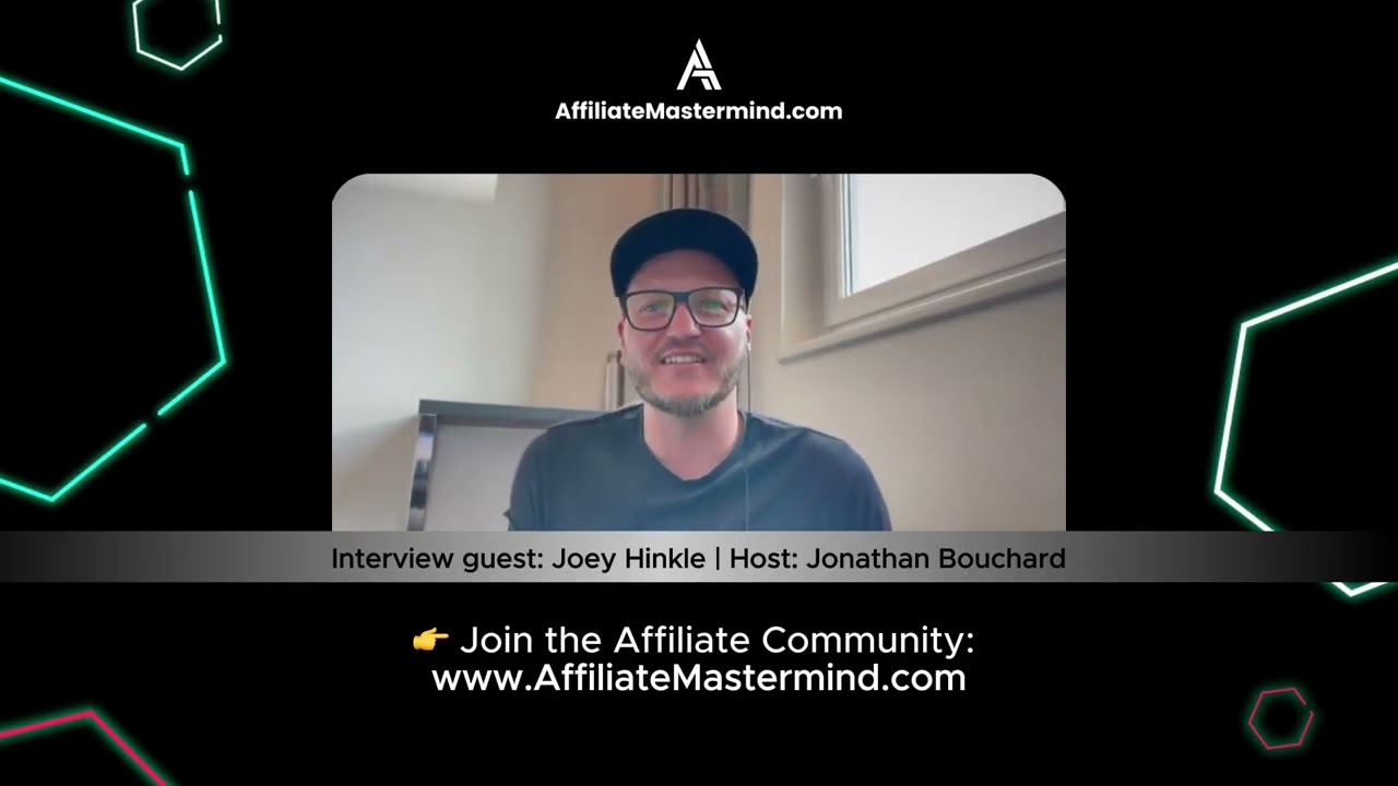 How did Joey get into the Affiliate Marketing Business?