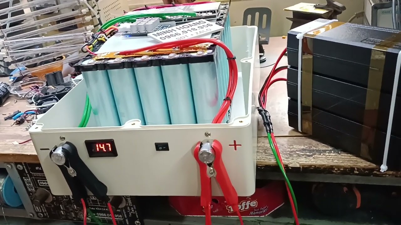Pin Kích Cá 12V150Ah thay thế ắc quy