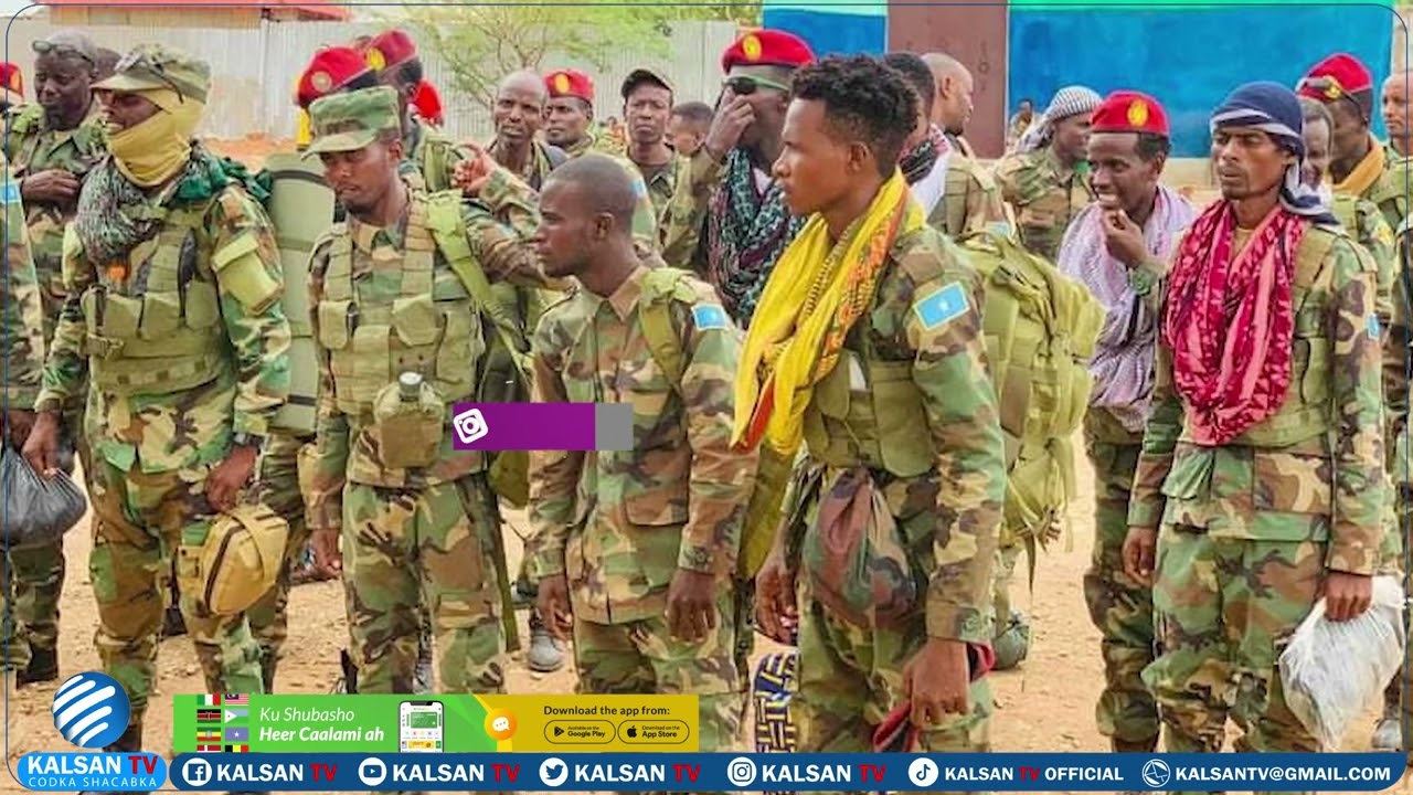 Ciidamadii koonfur galbeed ee ka baxay Baraawe oo gaaray Kismaayo.