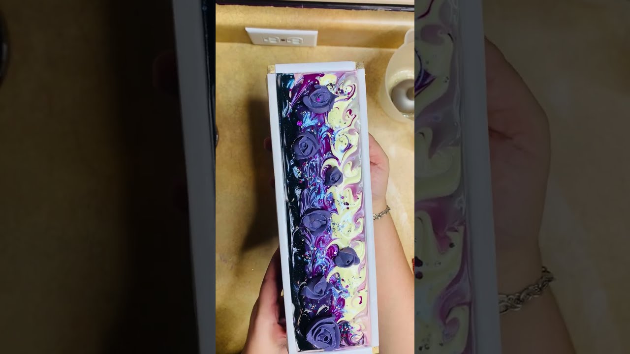 How to make soap - Alluring, a Luna Swirl
