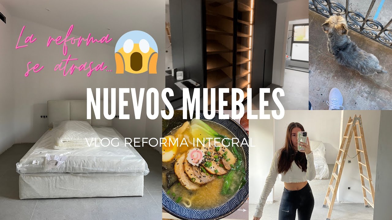 NOS LLEGA LA CAMA Y EL ESPEJO DEL VESTIDOR