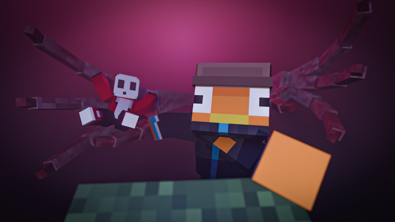 We Survived on ONE BLOCK with 30 Horror Mods