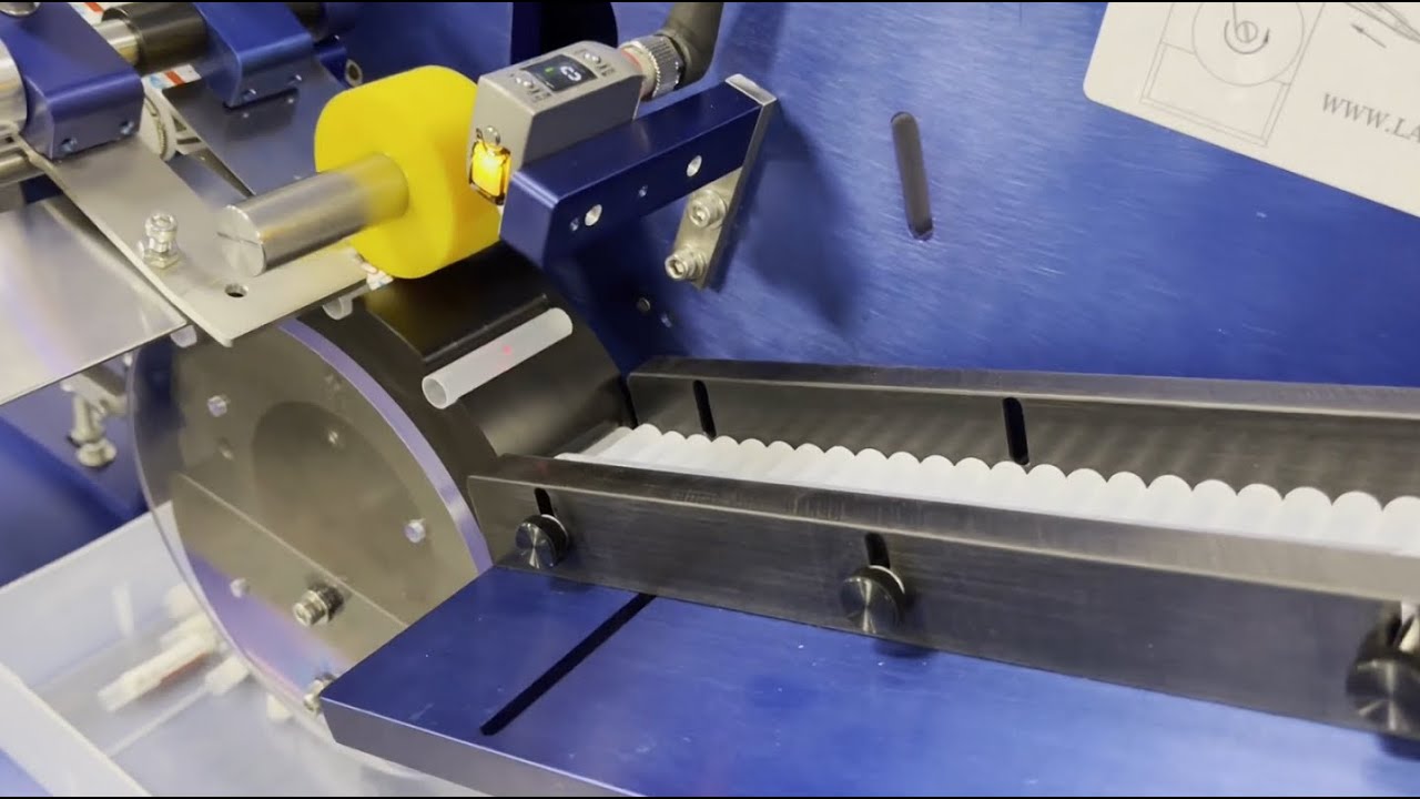 LabelMill LM6000ARS & LM4012 Auto Round Label Applicator System Labeling to Small / Micro Tubes