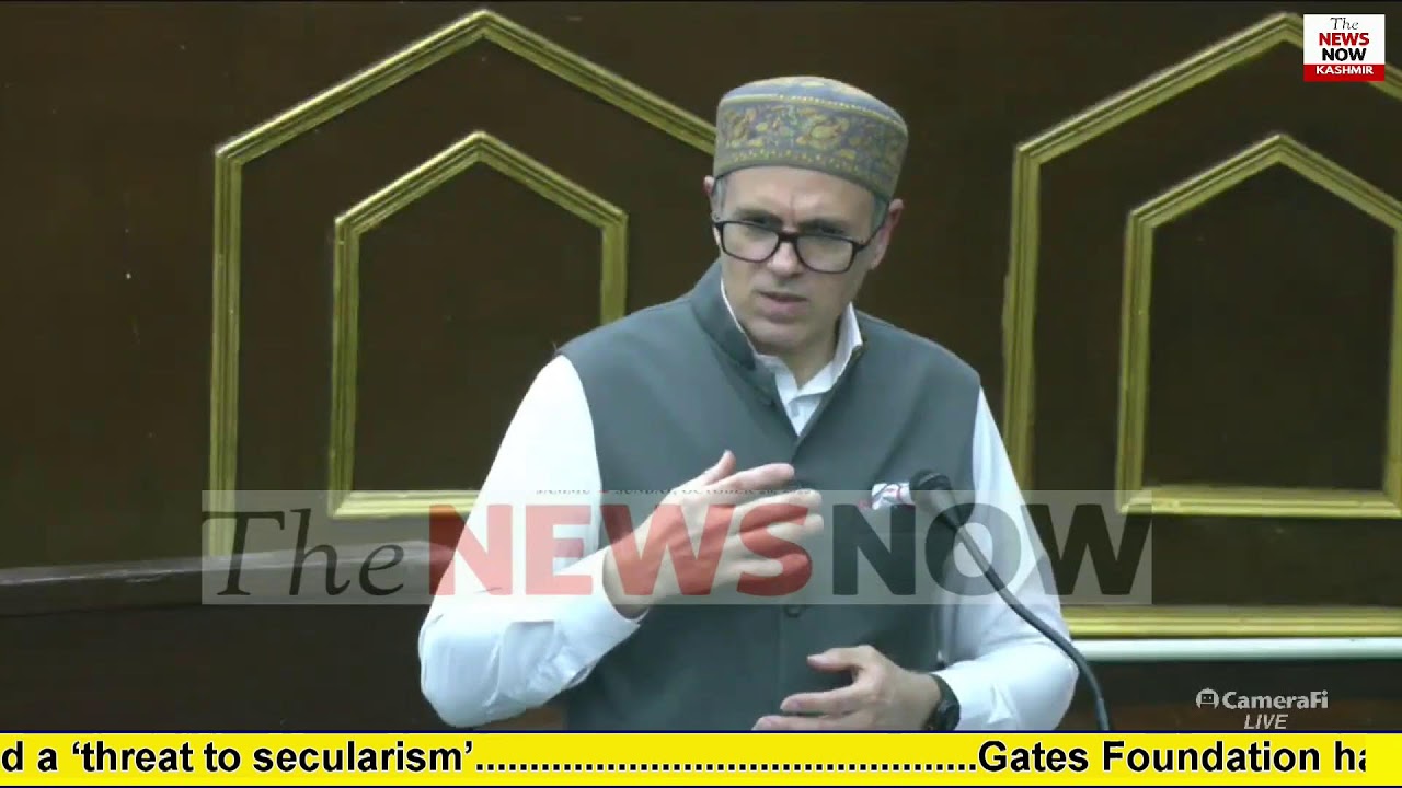 CM Omar Abdullah replies to grants debate in the Jammu and Kashmir Legislative Assembly