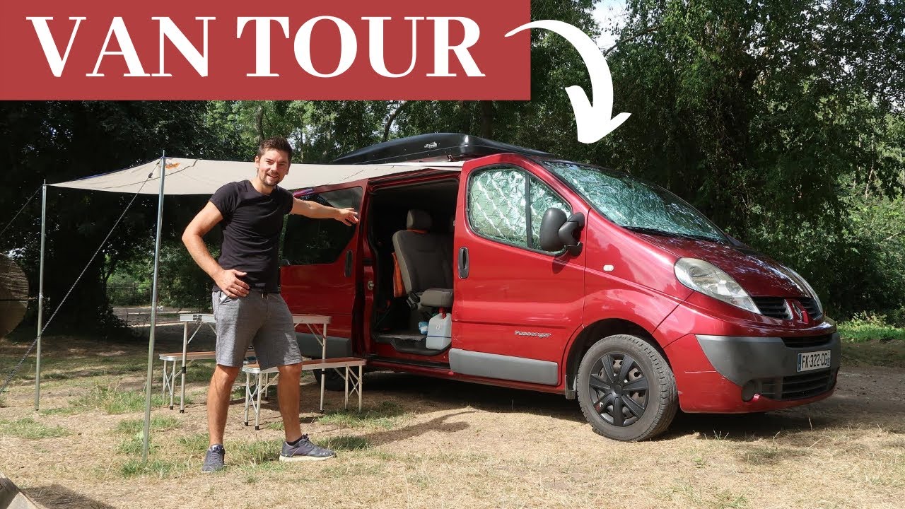 VAN TOUR complet : Renault Trafic aménagé | FamilyRoss