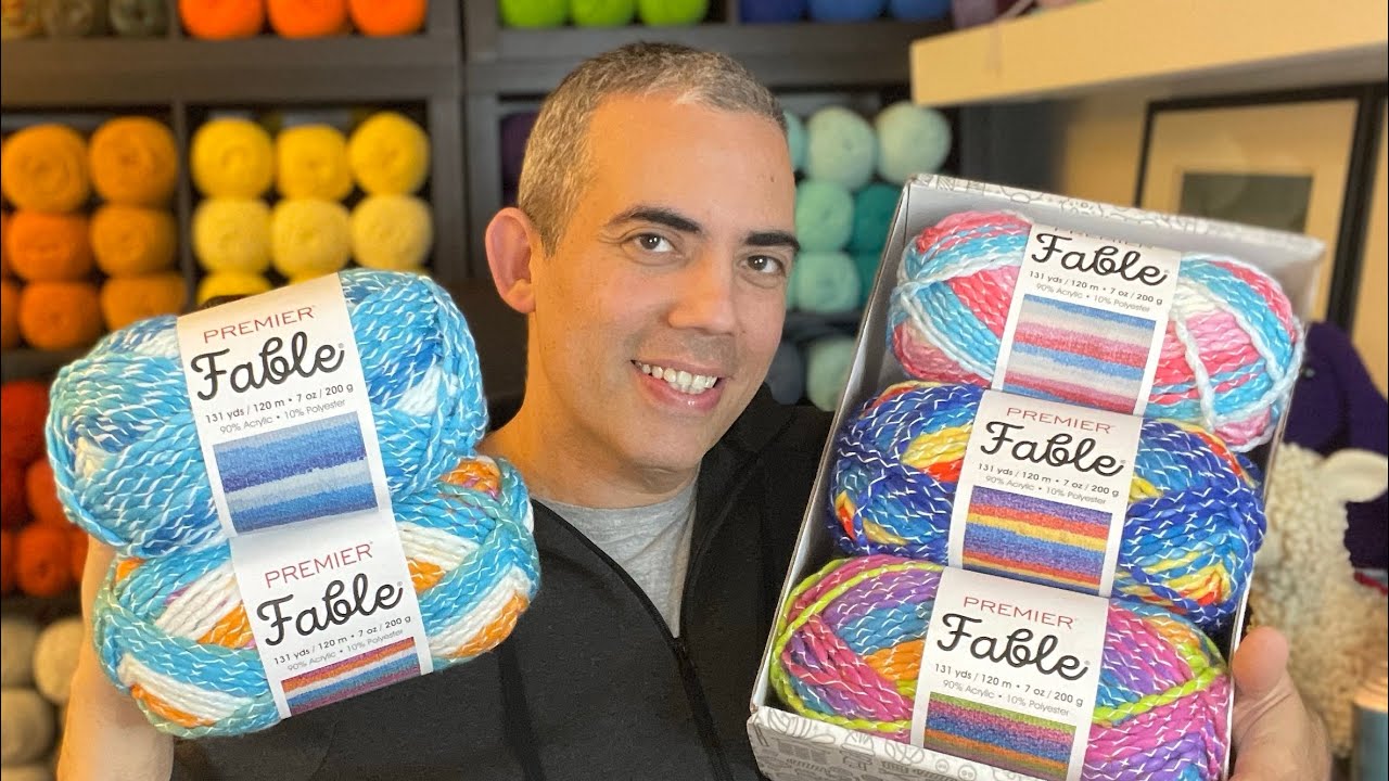 NEW YARN REVIEW! FABLE from Premier Yarns!