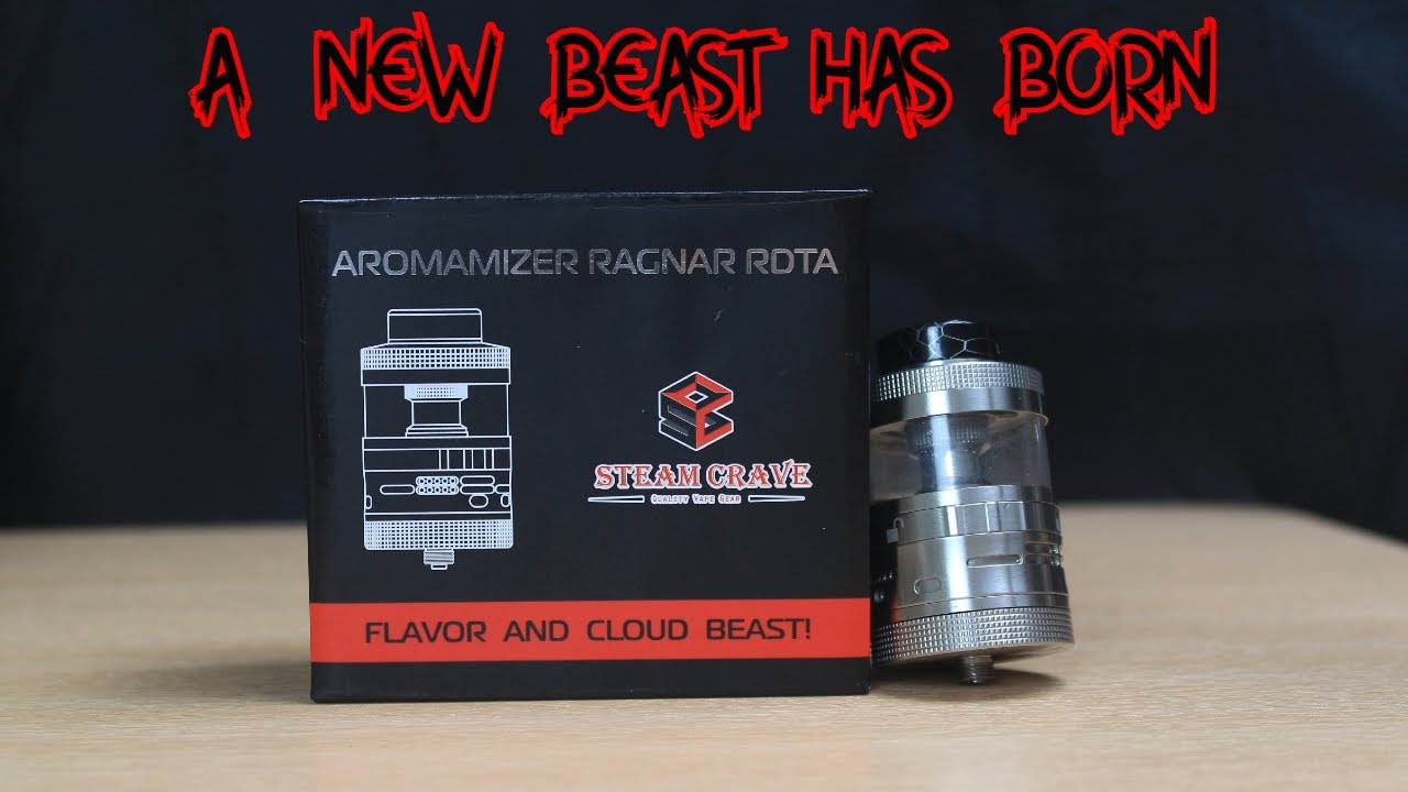 Steamcrave Ragnar Rdta 35MM &mdash; чистый вкус.