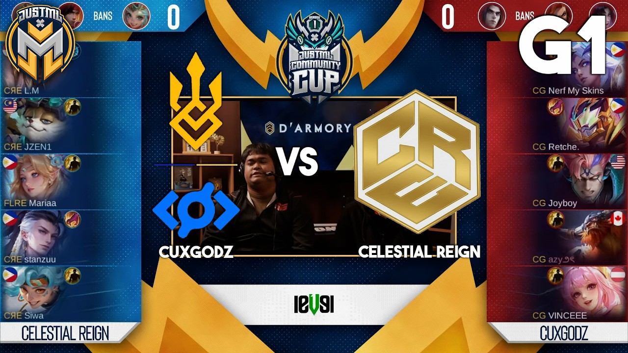CUG vs CG - GAME 1 | Playoffs | Just ML Community Cup