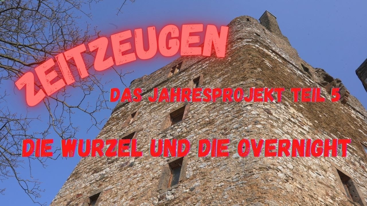 Das Jahresprojekt - der Baumstumpf und die Overnight  #burg #overnight #makeover #paranormal