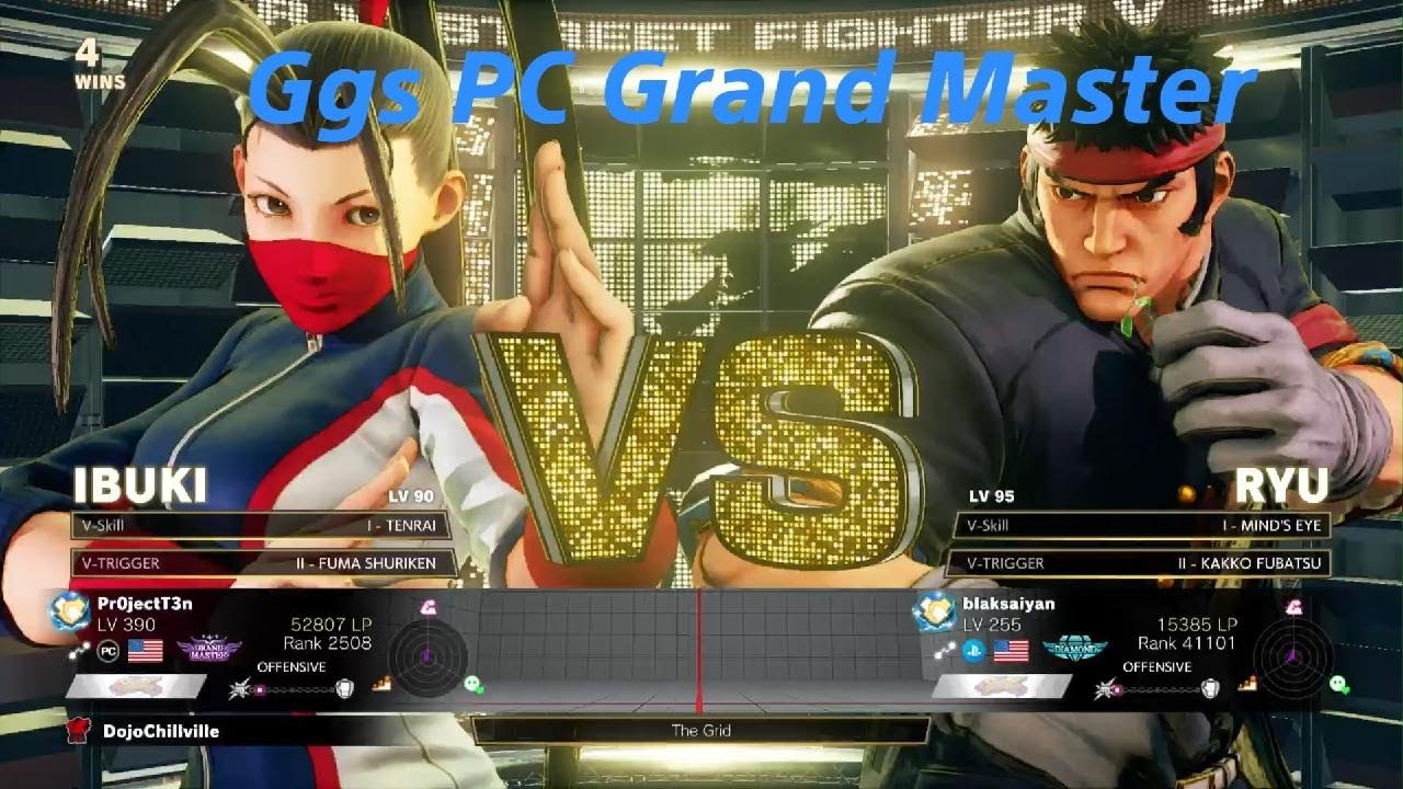 Street Fighter 5 : blaksaiyan vs Pr0jecT3n - Ggs