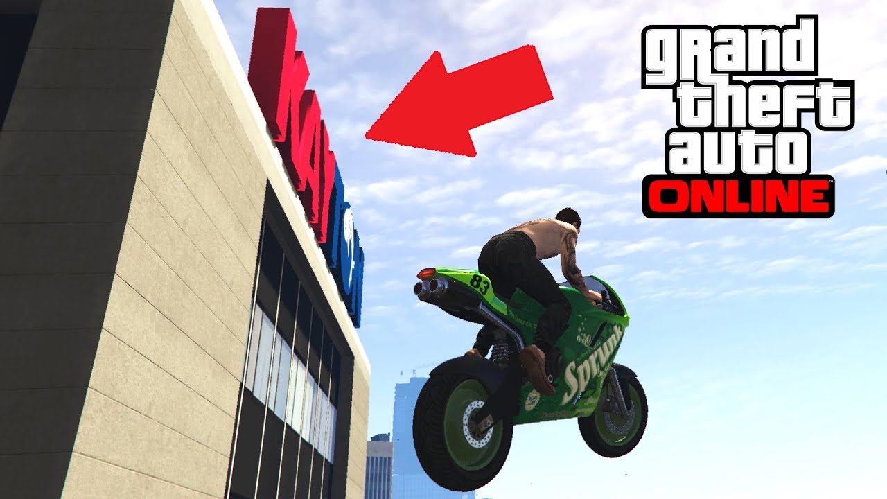 GTA 5 - NOUVEAU STUNT EN MOTO ! Les Biquettes mettent le Bazar...