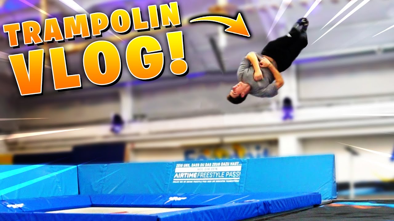 Welche TRAMPOLIN TRICKS kann ich noch? - Fixx Trampolin Vlog!