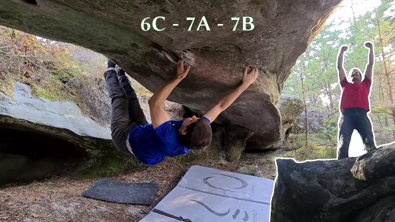 Fontainebleau 6C-7A-7B anyone can do!