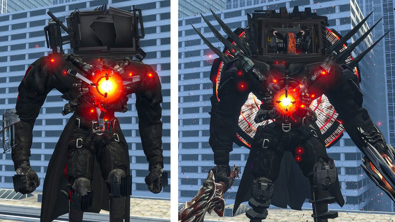 EVOLUTION OF TITAN TV MAN 