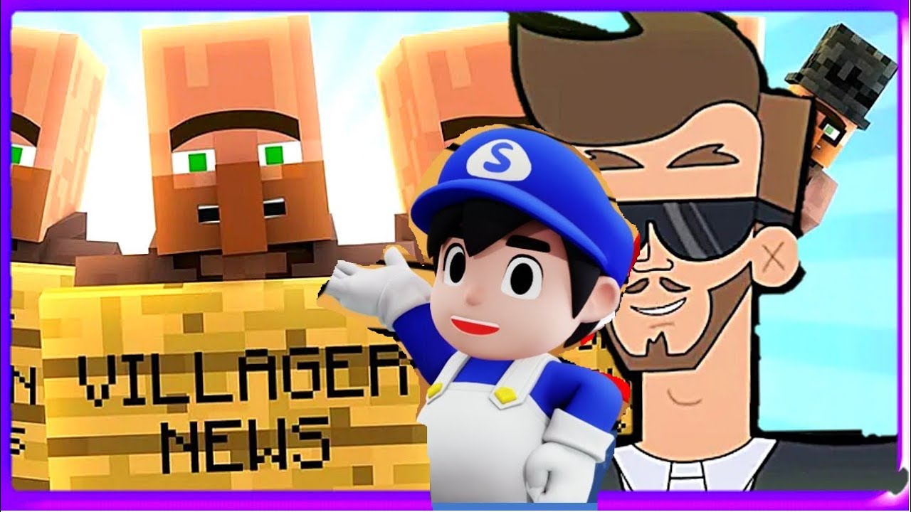 Villager News and SMG4 Coffin Dance Mashup @AlexeyAhmetov @Ahmeddjag57