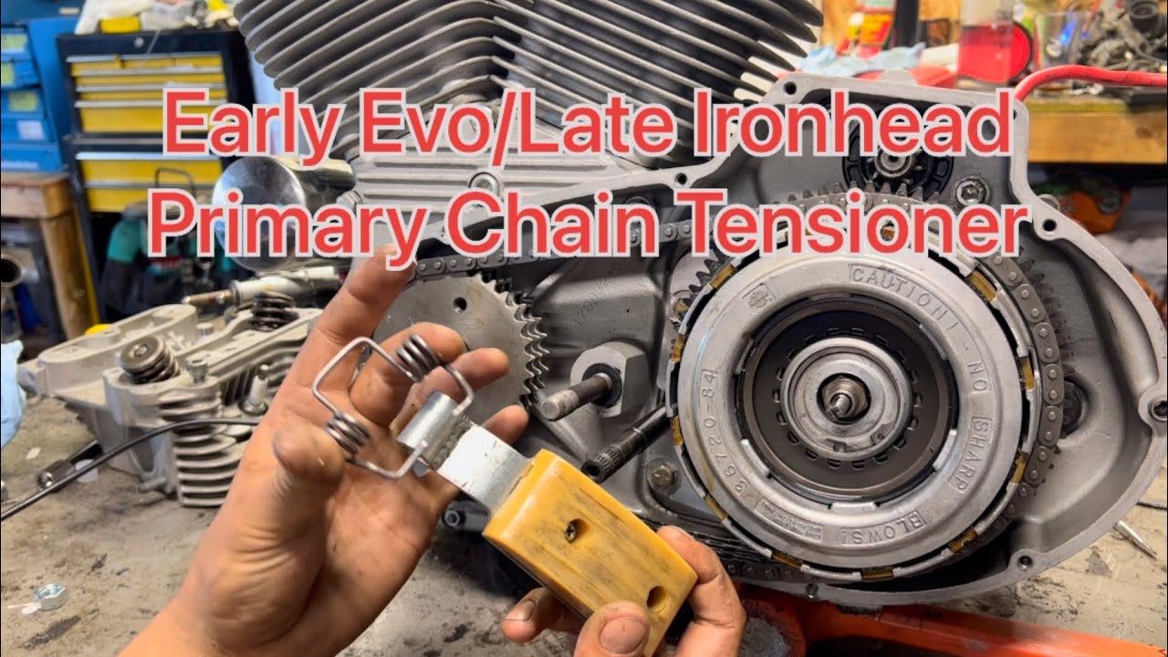 Harley Evo Sporty Primary Chain Tensioner and Cover Install