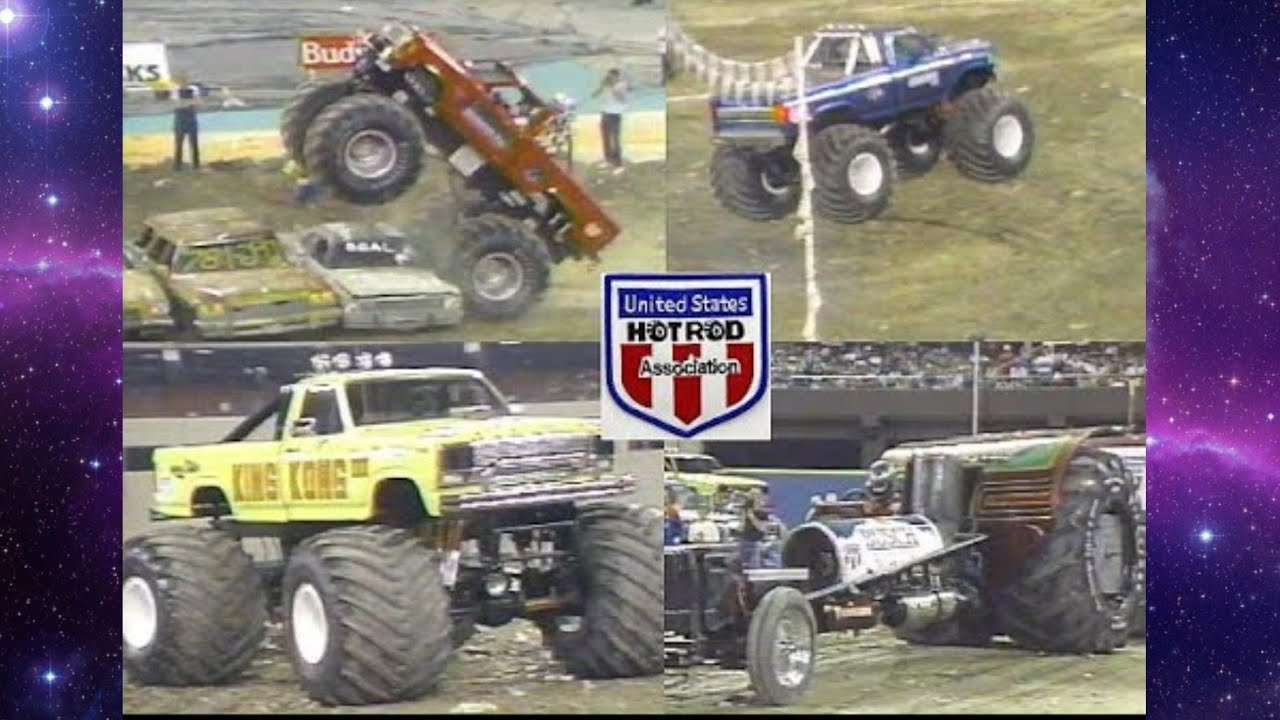 1986 USHRA PITTSBURGH, FULL SHOW! PULLING AND MONSTER TRUCK RACING!