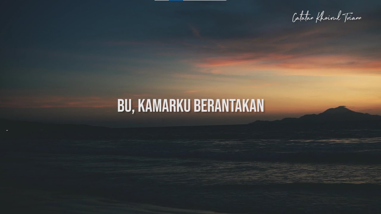 Bu, Kamarku Berantakan : Puisi Khoirul Trian