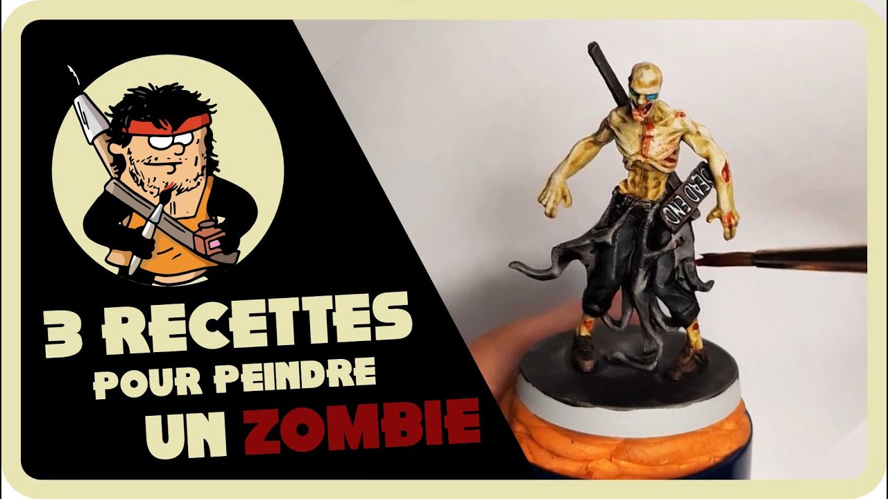 Tuto : 3 Recettes pour Peindre un Zombie