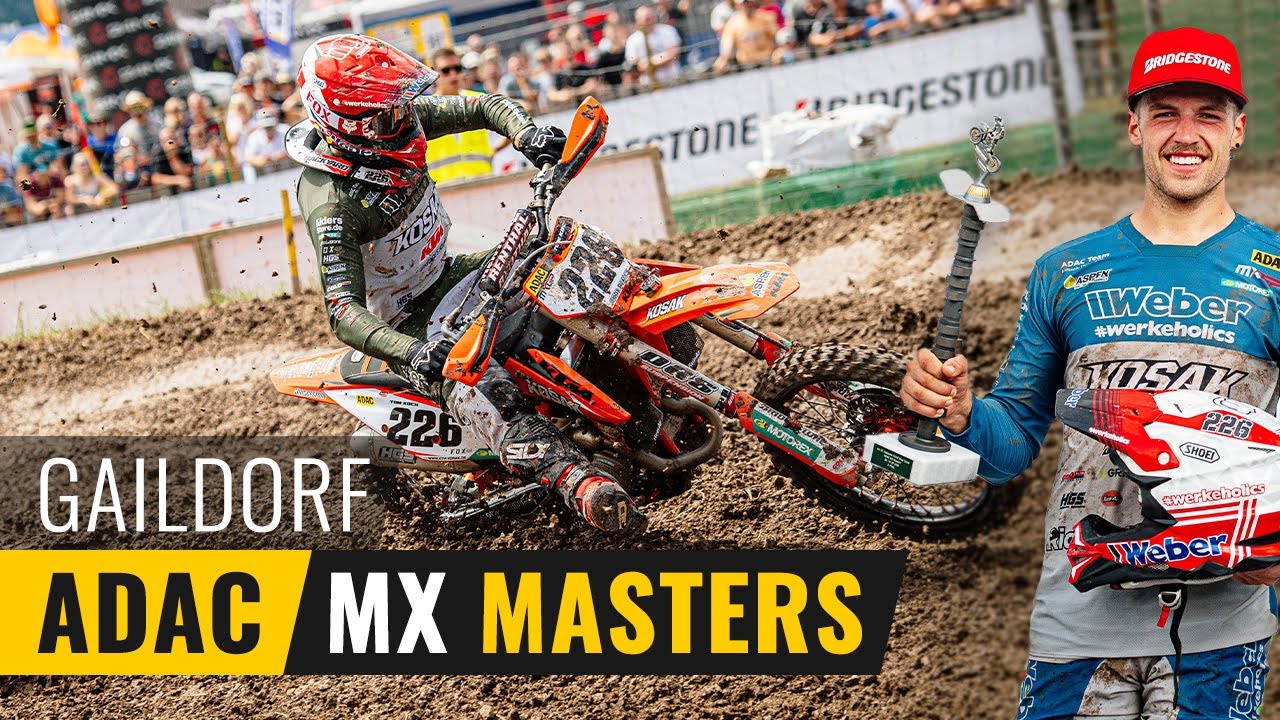 Racevlog ADAC MX Masters Gaildorf: Das 4er-Pack Tom und Tim Koch, Nique Thury und Kevin Winkle