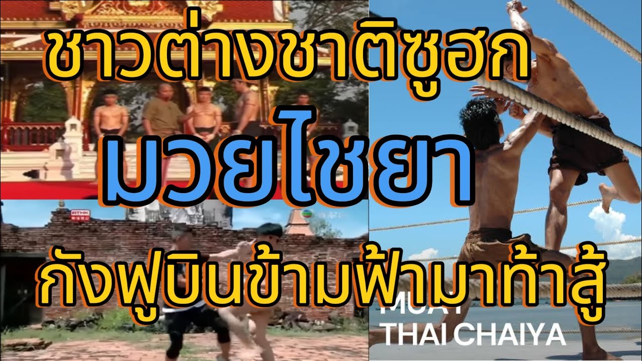คอมเม้นชาวต่างชาติ ชาวต่างชาติชื่นชมลีลามวยมวยไชยา จนกังฟูบินลัดฟ้ามาท้าดวล