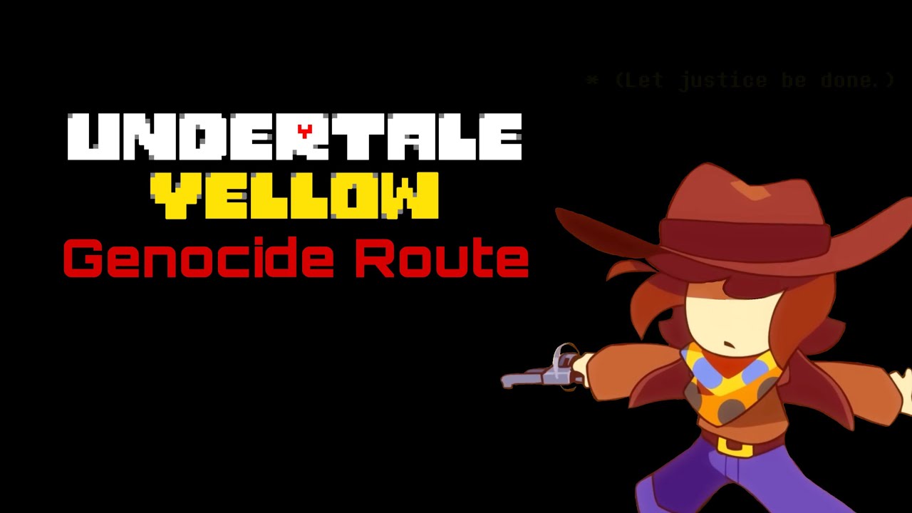 UNDERTALE YELLOW | Full game GENOCIDE Route [No Commentary]