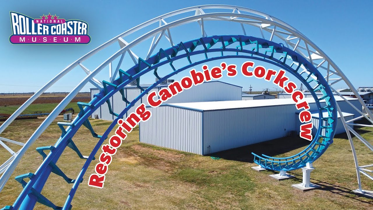Restoring Canobie's Corkscrew | National Roller Coaster Museum & Archives