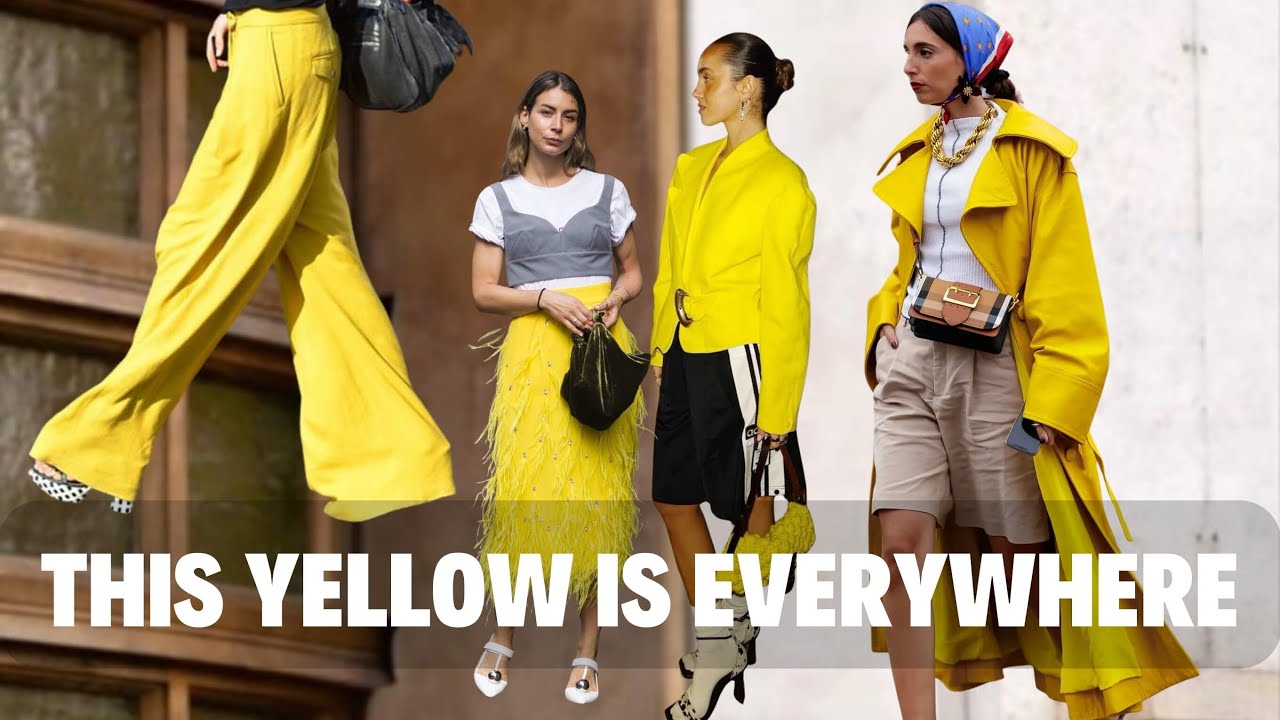 Spring Outfits 2026: Bright Yellow Changes Everything