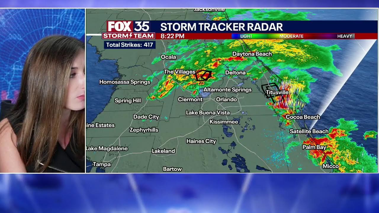 FOX 35 WEATHER PLUS: TRACKING HEAVY RAIN