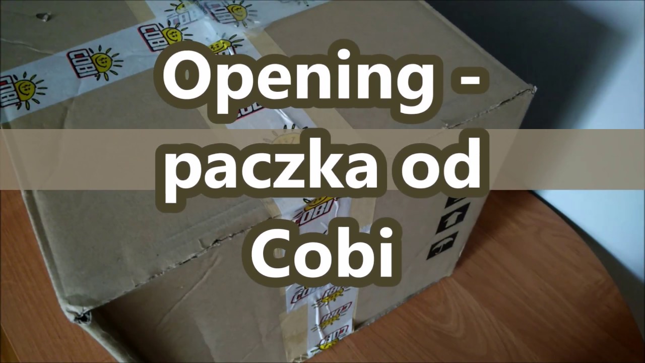 Opening  #1 | paczka od Cobi #1