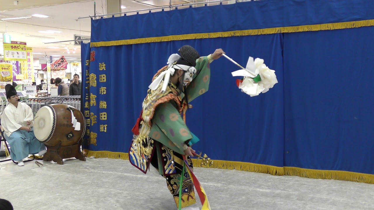 石見神楽周布青少年保存会　「道返し」