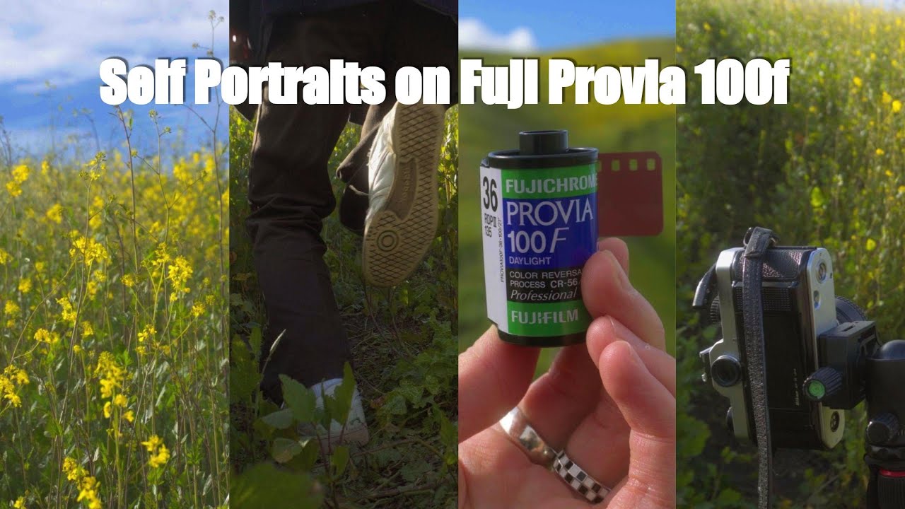 Self Portraits on Film // Fuji Provia 100f // Nikon FM2 // Silent Vlog