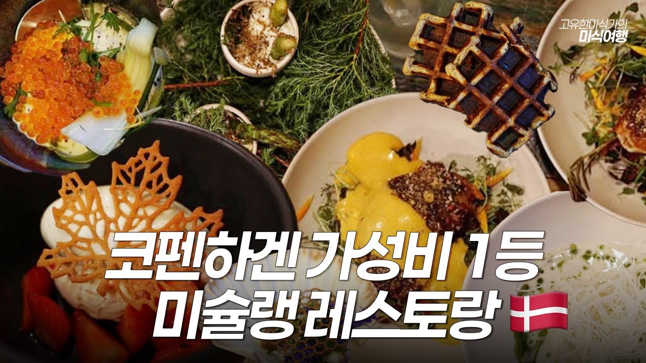 코펜하겐에서 가성비 1등! 미슐랭 레스토랑🇩🇰