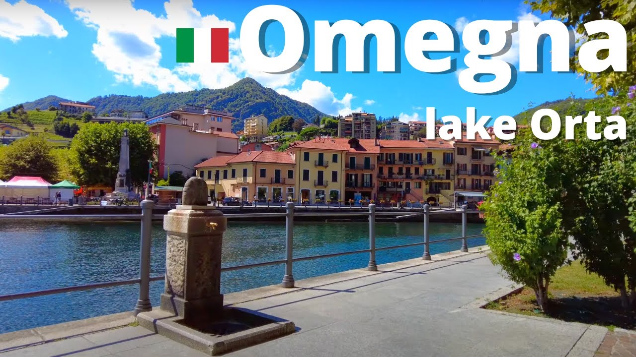Omegna, Italy 4K Walking Tour | Summer Day at Lake Orta | Hidden Gem in Northern Italy