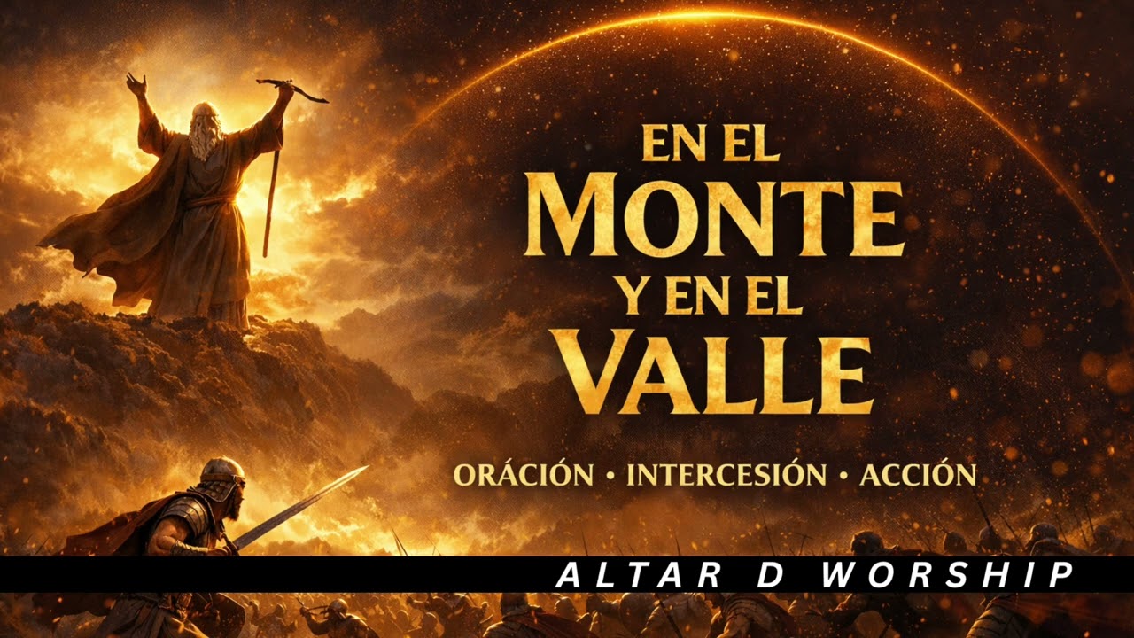 En el monte y en el valle | Moisés Josué & Amalec (Worship 2026) | Altar D Worship