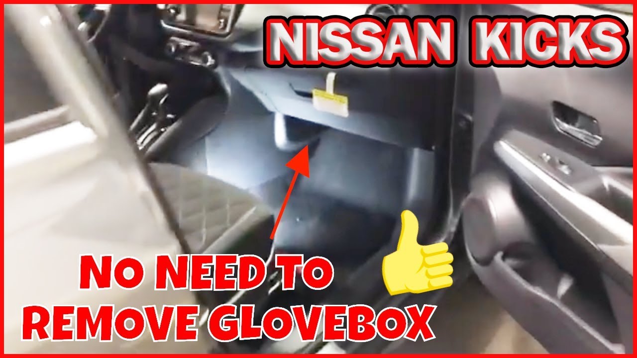 NISSAN KICKS CABIN FILTER REPLACEMENT DIY QUICK & EASY!