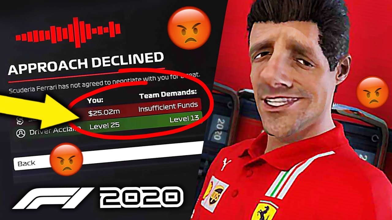 8 STUPIDEST THINGS ABOUT F1 2020 CAREER MODE / MY TEAM CAREER!