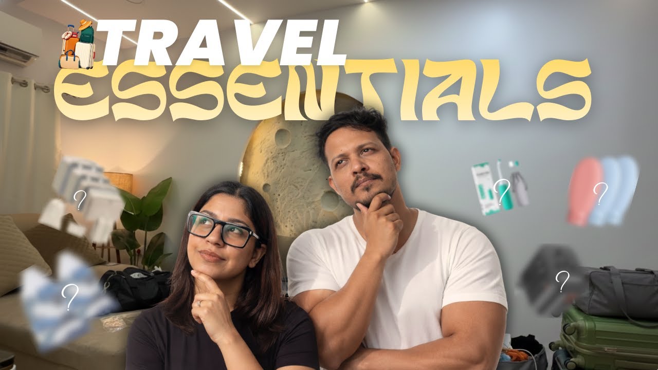 ✈️ TRAVEL ESSENTIALS for FIRST TIME Travellers | First INTERNATIONAL trip GUIDE 🌍