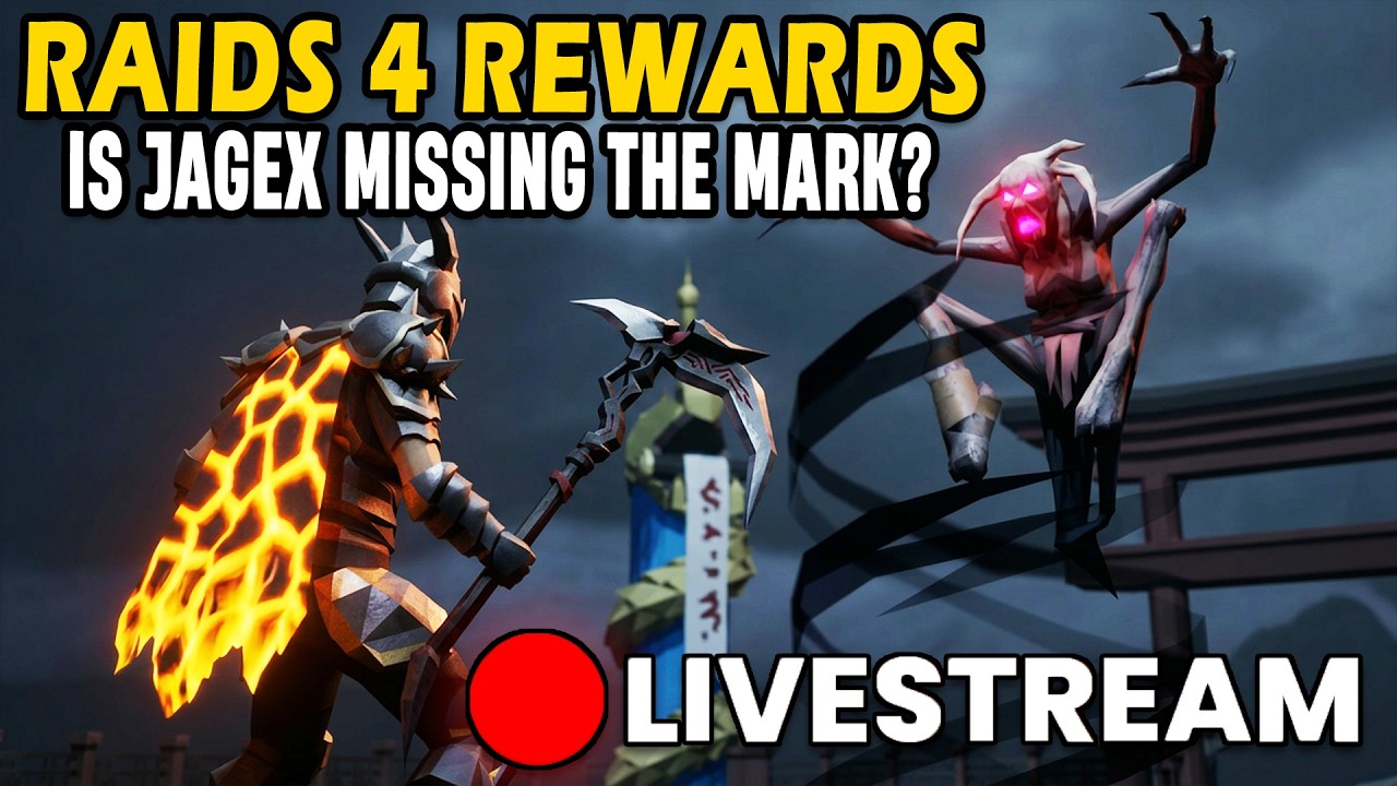 🔴 JAGEX DROPS RAIDS 4 REWARDS BLOG! IS IT ANY GOOD? PANIC BUY INQUISITORS!? 🔴