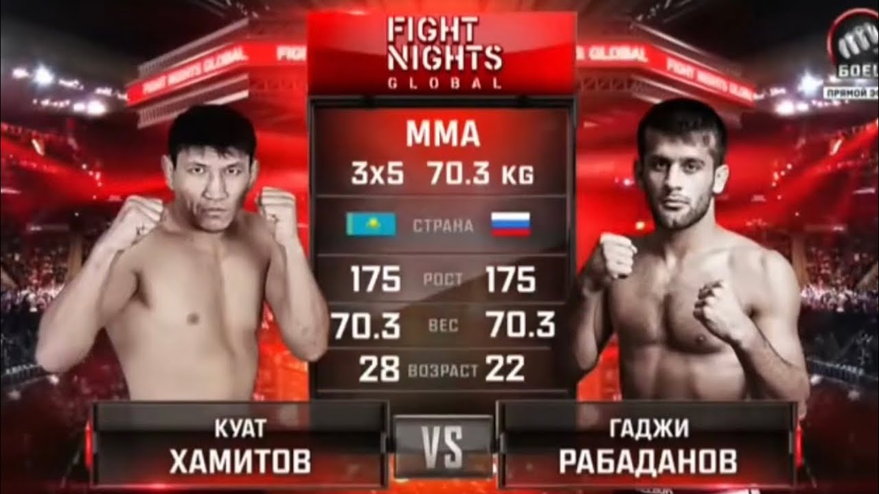 Kuat Khamitov Vs Gadzhi Rabadanov FNG-Moscow