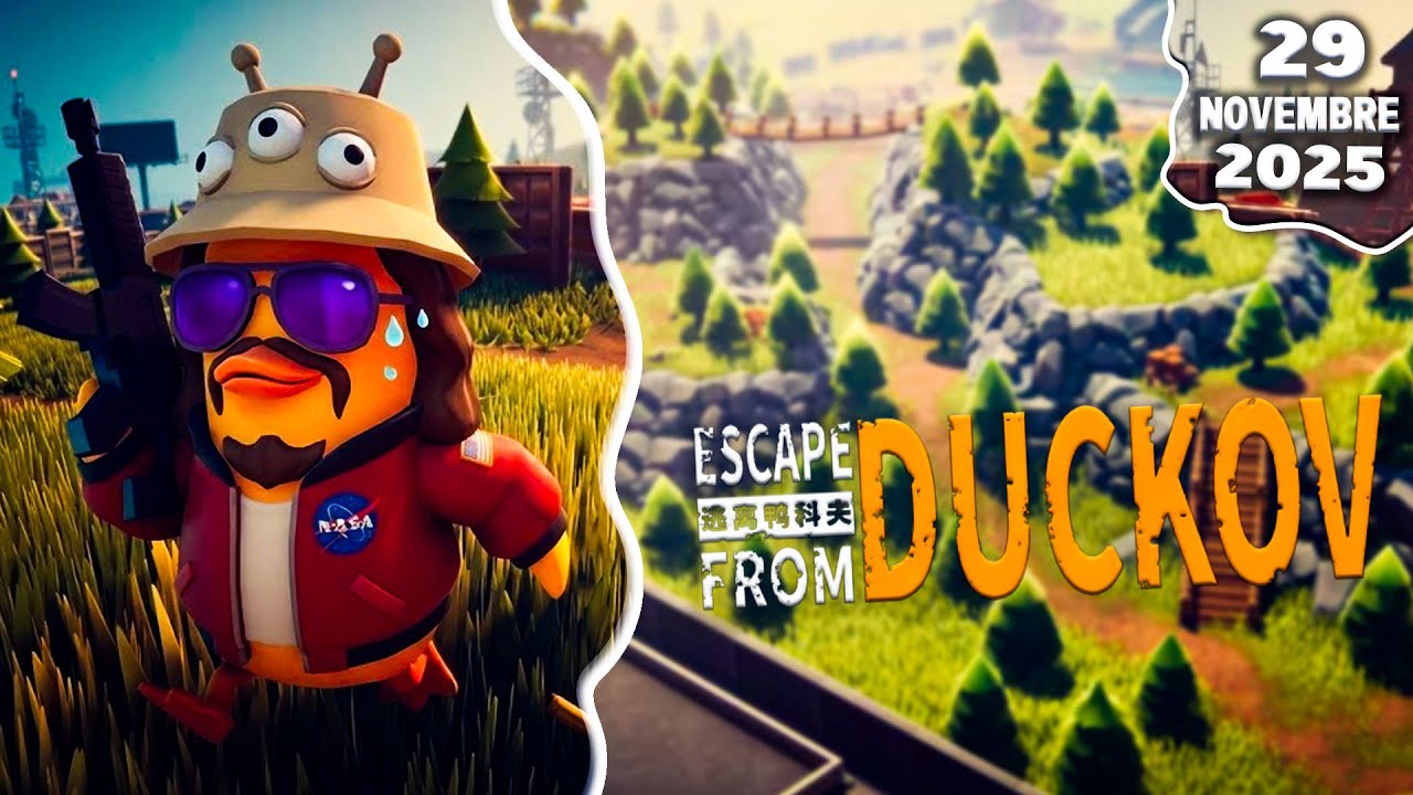 LES CANARDS VEULENT MA MORT  !!!! 😭🦆  (ESCAPE FROM DUCKOV)