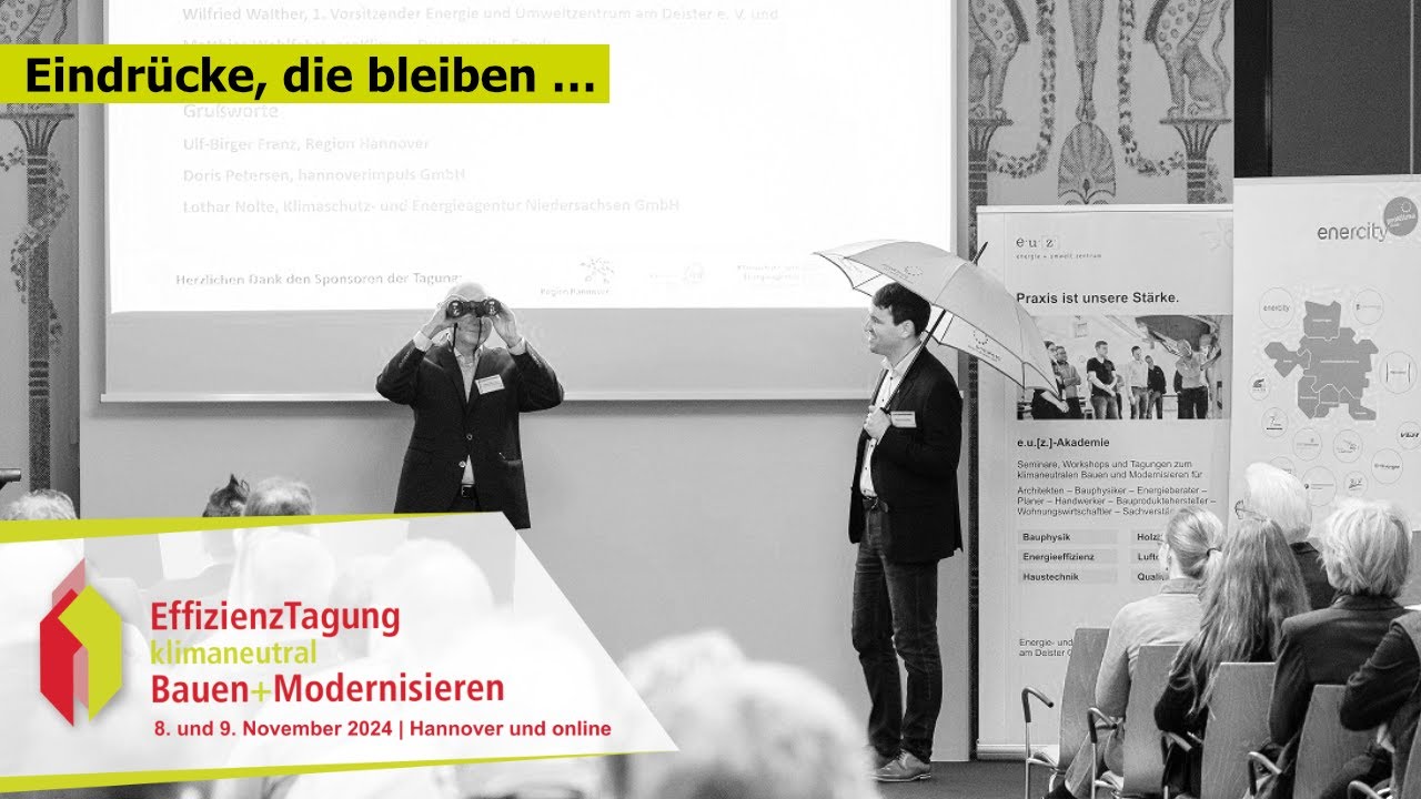 16. Effizienztagung klimaneutral Bauen+Modernisieren