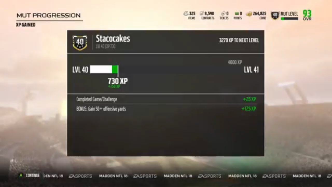 Madden 18 Ultimate Team FASTEST Way To Level Up In Madden - Extra 30 XP On Top Of This If You Get TD