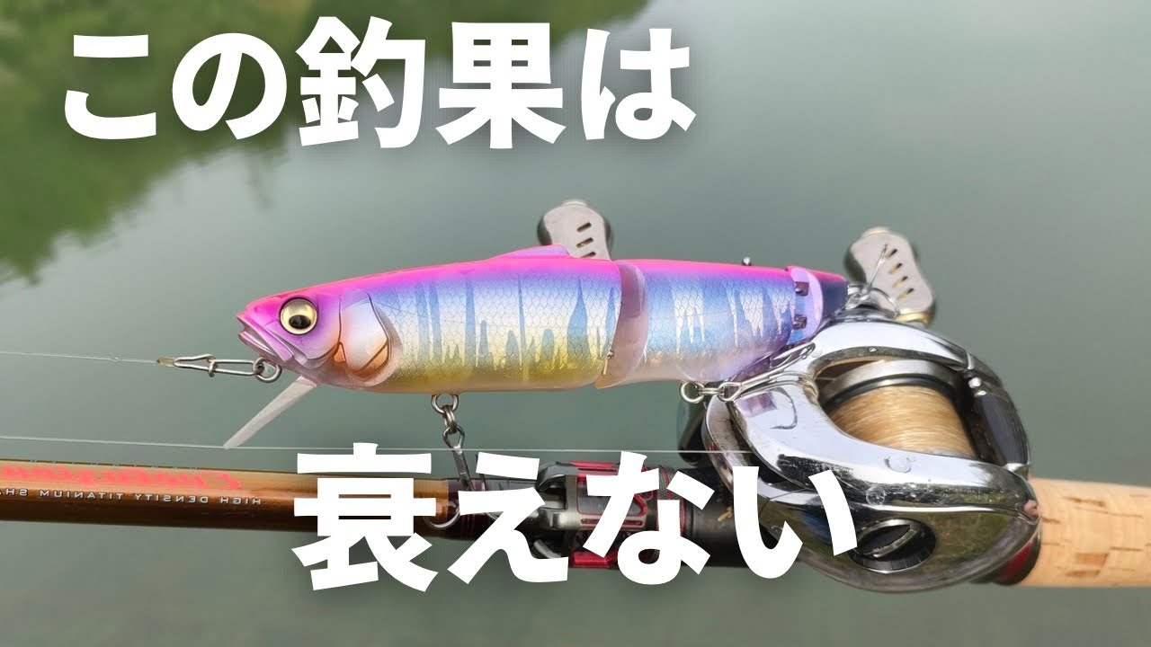 【バス釣り】人気のメガバス・スウィッチは今でも凄かった。発売からしばらく経つが、変化するアクションで、デカバスが狂う、、！【人気ルアー】【迫真のトランスフォーム】