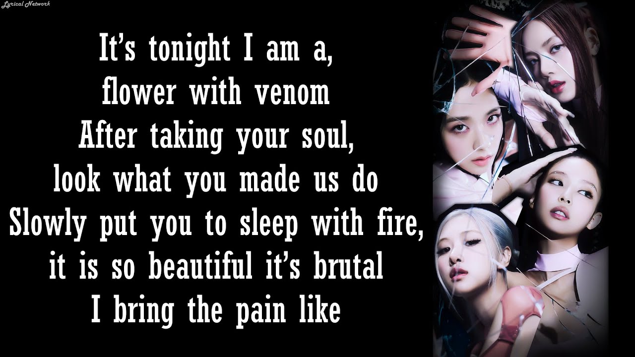 BLACKPINK - Pink Venom |English Version| Lyrics