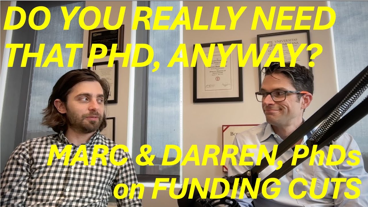 Cuts to federal grants for science & engineering research in universities: Reactions of 2 professors